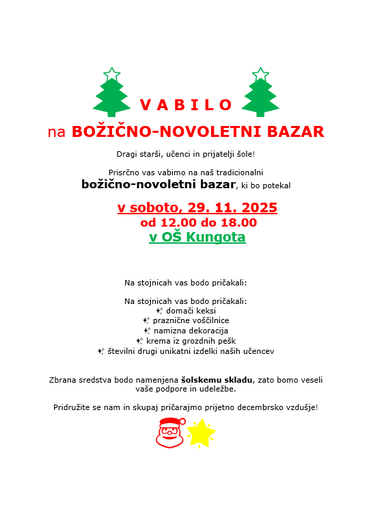 Božično novoletni bazar